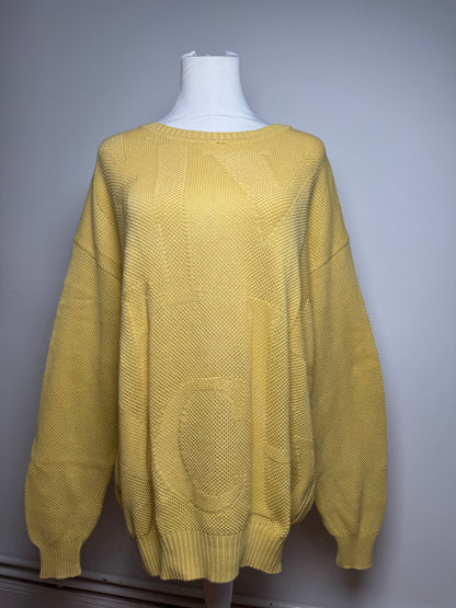 Vintage Givenchy Sweater M/L yellow