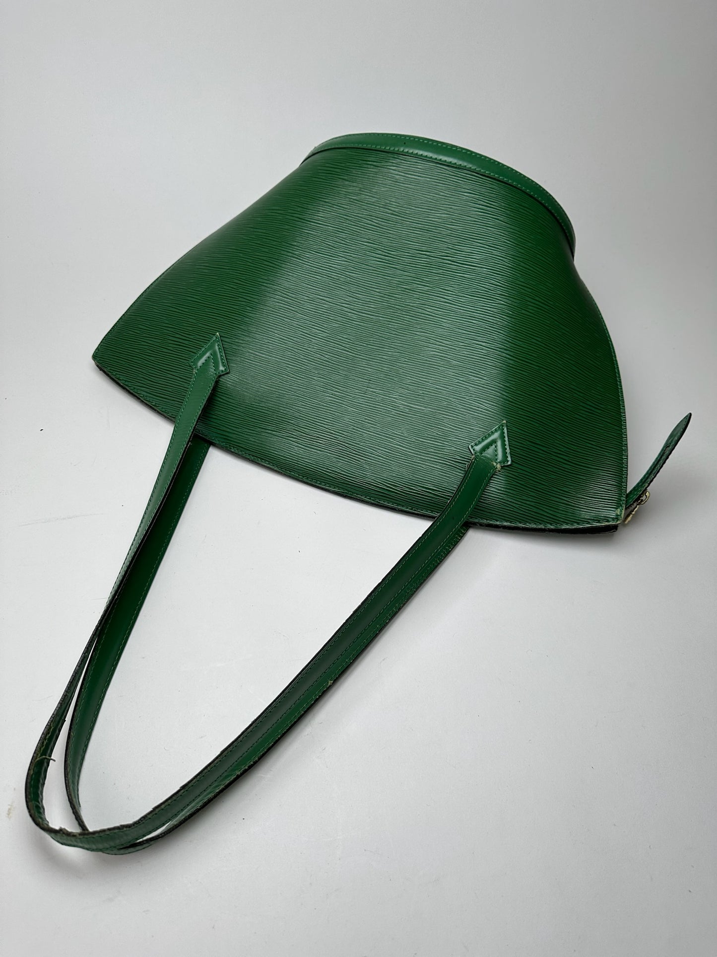 Vintage Louis Vuitton Saint Jacques EPI Leather Bag green