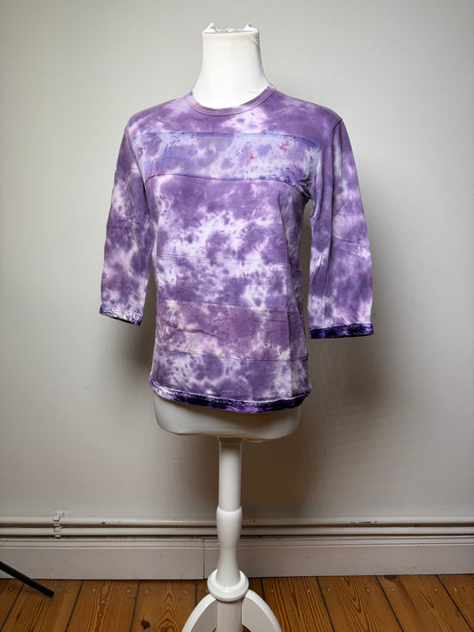 Vintage Comme des Garçons Long Sleeve Top Purple Lavender Size 10
