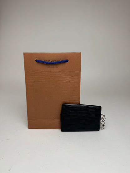 Vintage Louis Vuitton EPI Leather Key Holder black