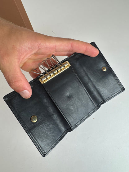 Vintage Louis Vuitton EPI Leather Key Holder black