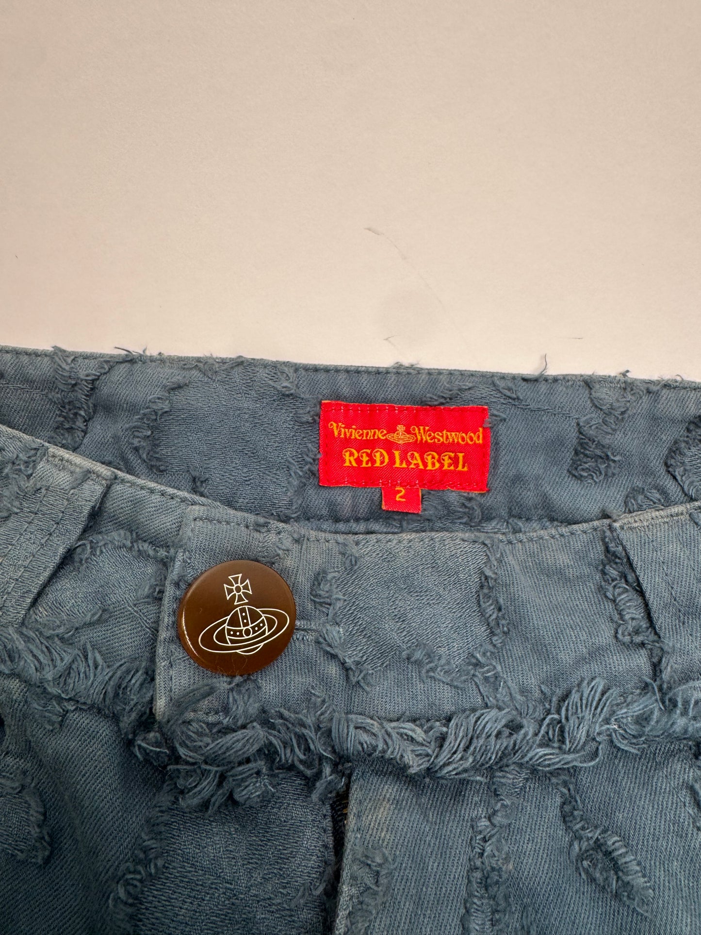 Vintage Vivienne Westwood Abstract 3/4 Pants Navy M