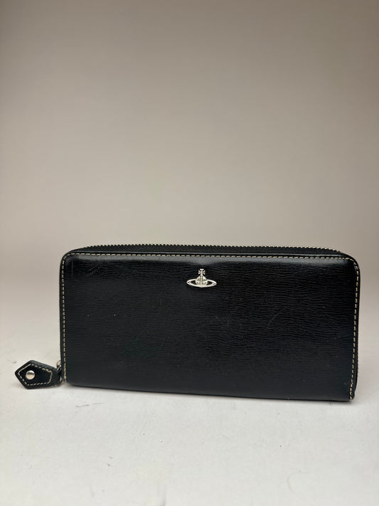 Vintage Vivienne Westwood Leather Wallet black