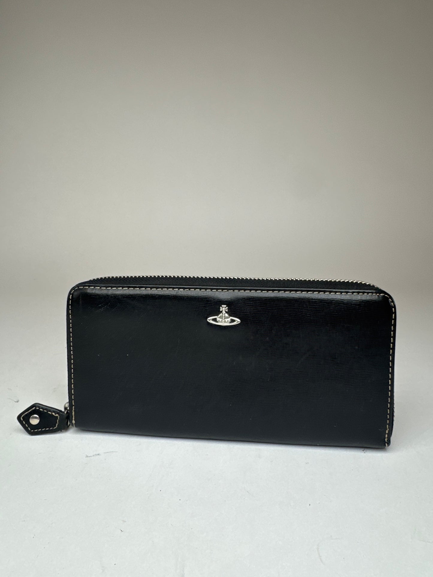Vintage Vivienne Westwood Leather Wallet black