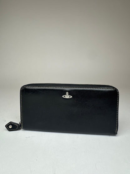 Vintage Vivienne Westwood Leather Wallet black