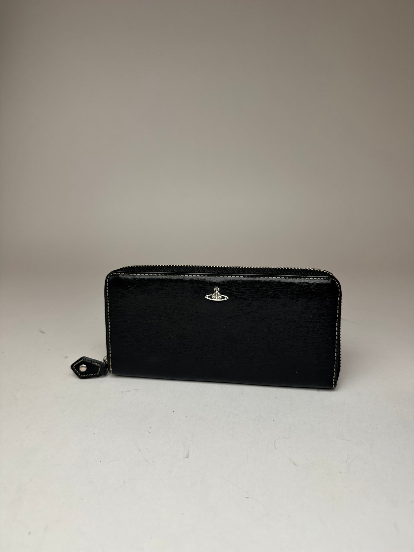 Vintage Vivienne Westwood Leather Wallet black