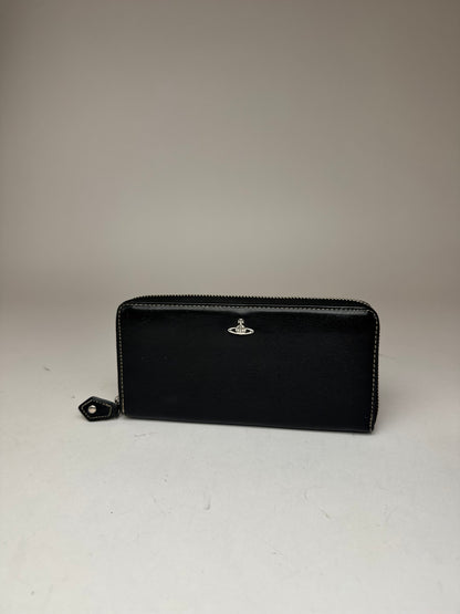 Vintage Vivienne Westwood Leather Wallet black