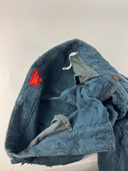 Vintage Vivienne Westwood Abstract 3/4 Pants Navy M