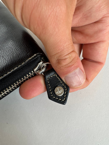 Vintage Vivienne Westwood Leather Wallet black