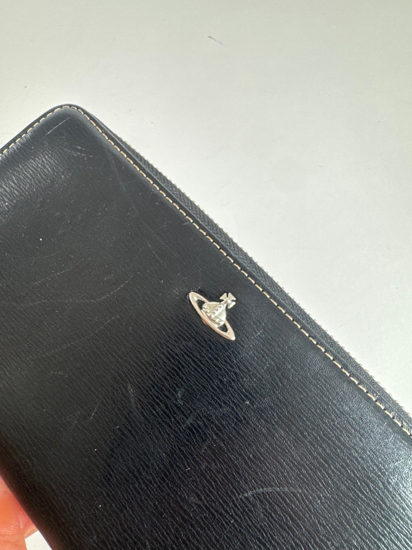 Vintage Vivienne Westwood Leather Wallet black