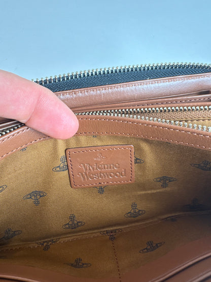 Vintage Vivienne Westwood Leather Wallet black