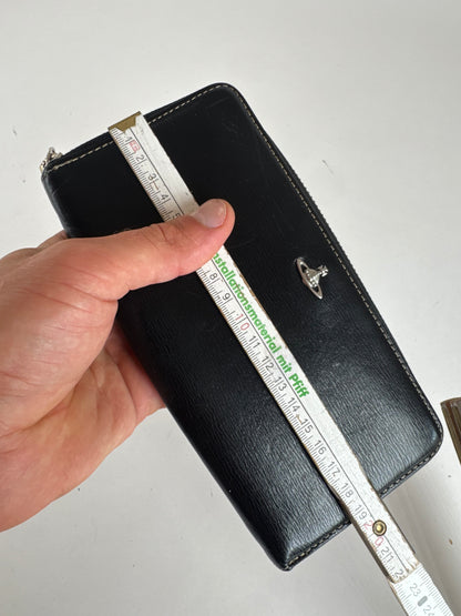 Vintage Vivienne Westwood Leather Wallet black