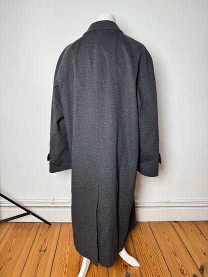 Vintage Paolo Gucci Cashmere Trenchcoat M/L anthracite