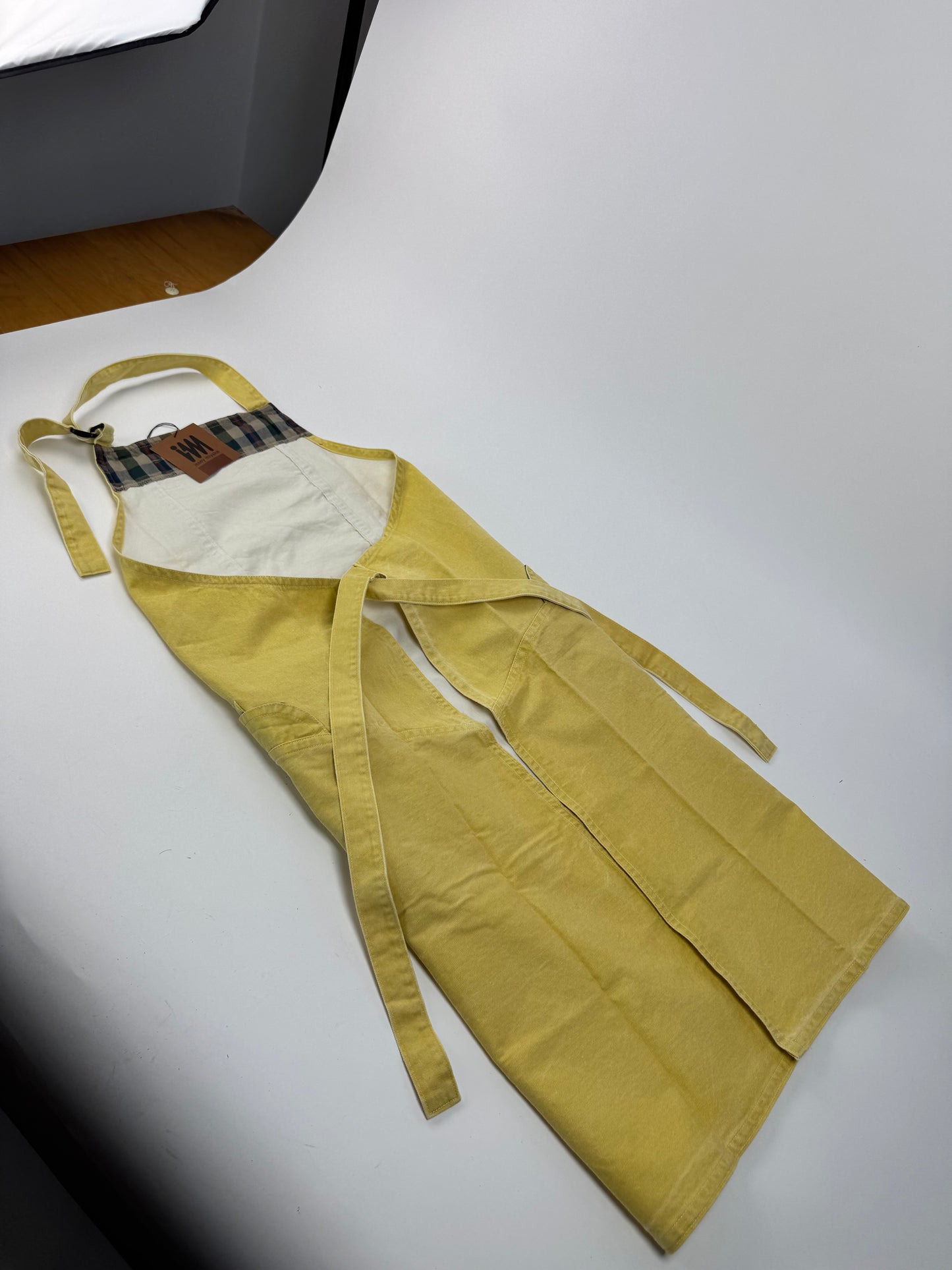 Vintage Issey Miyake Cotton dress yellow M