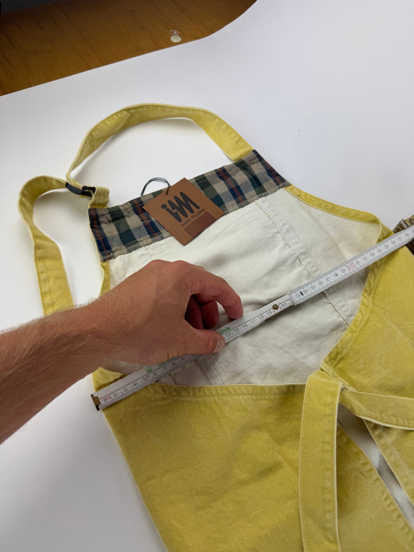 Vintage Issey Miyake Cotton dress yellow M