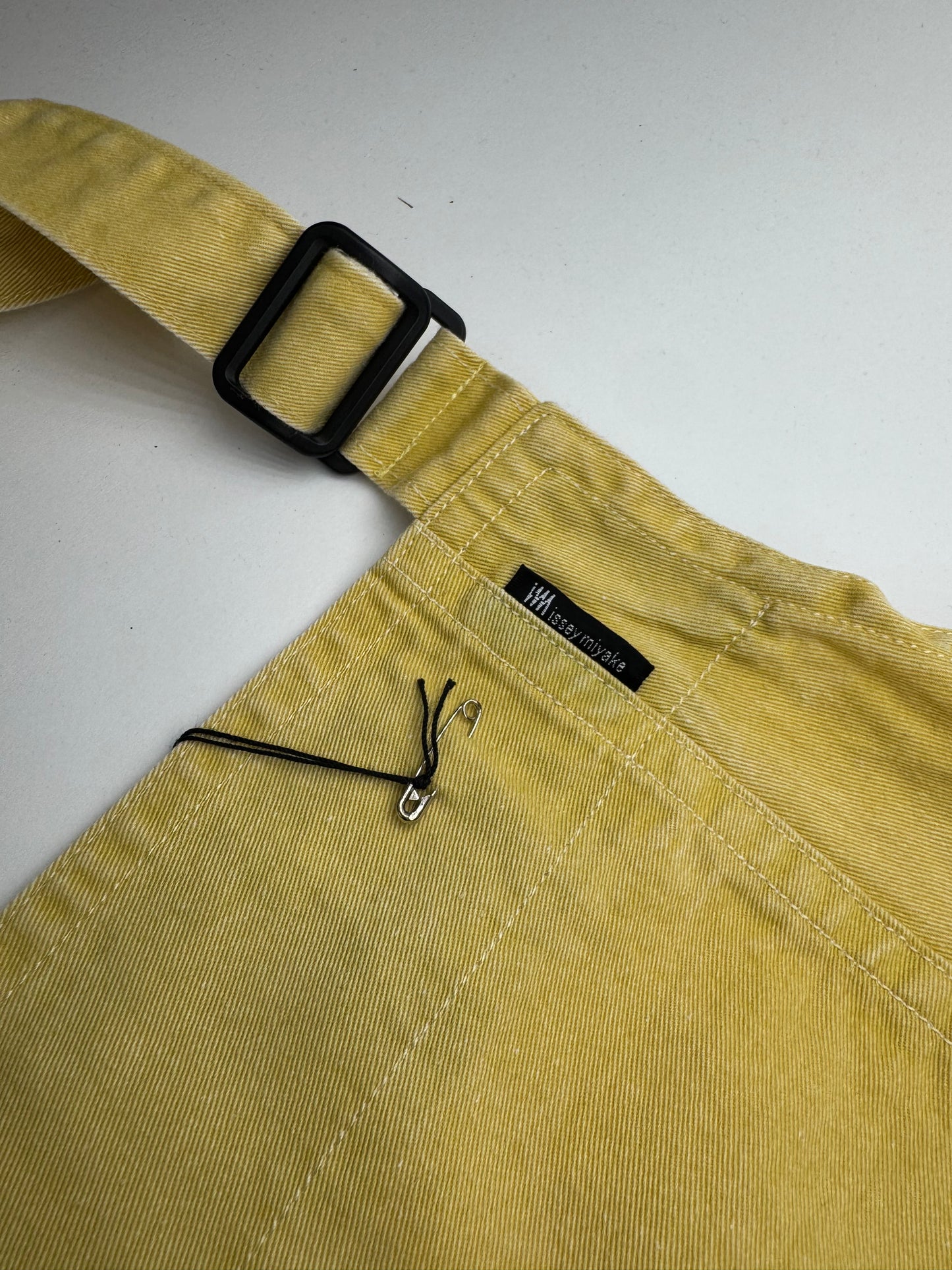 Vintage Issey Miyake Cotton dress yellow M