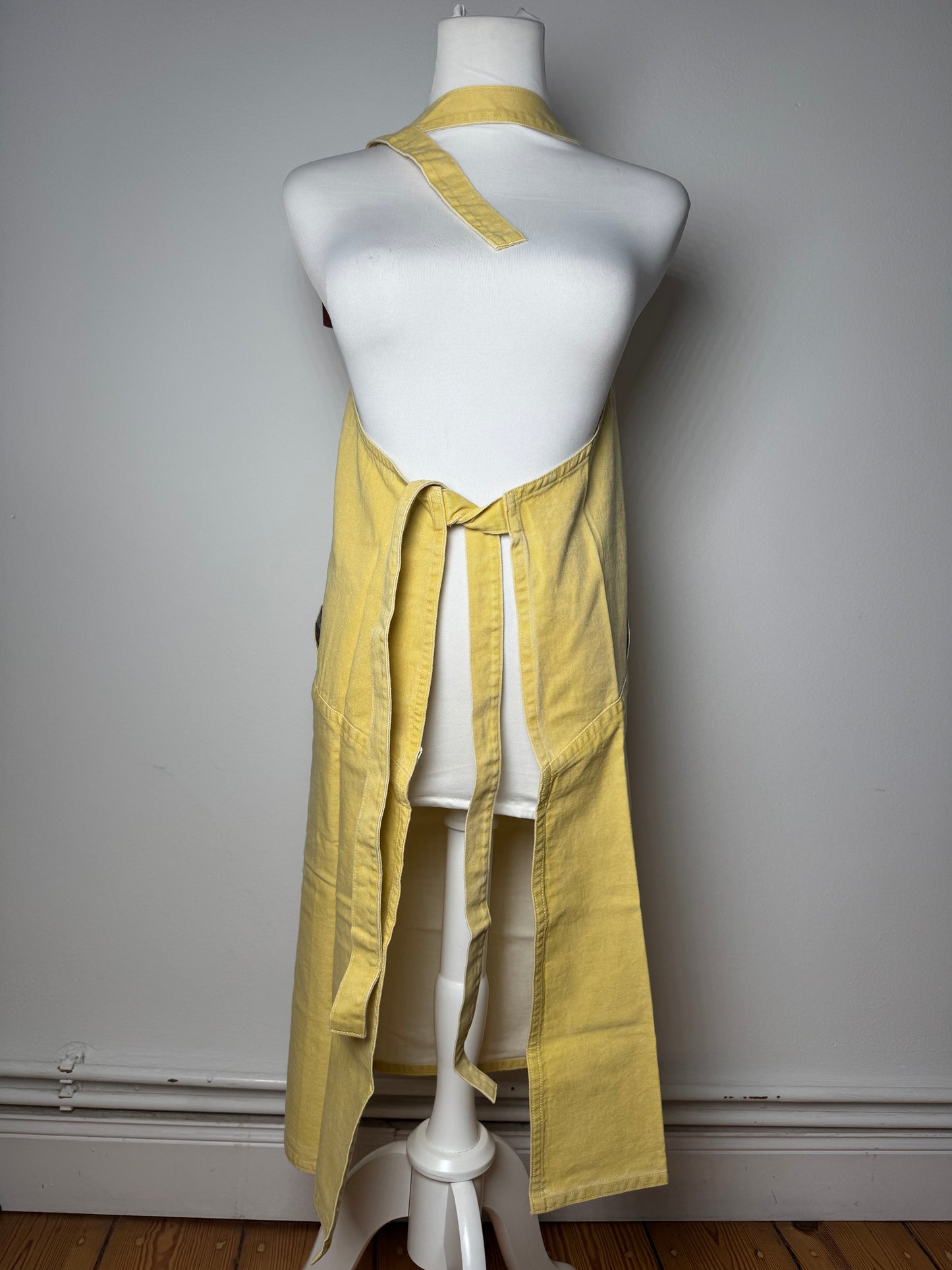 Vintage Issey Miyake Cotton dress yellow M