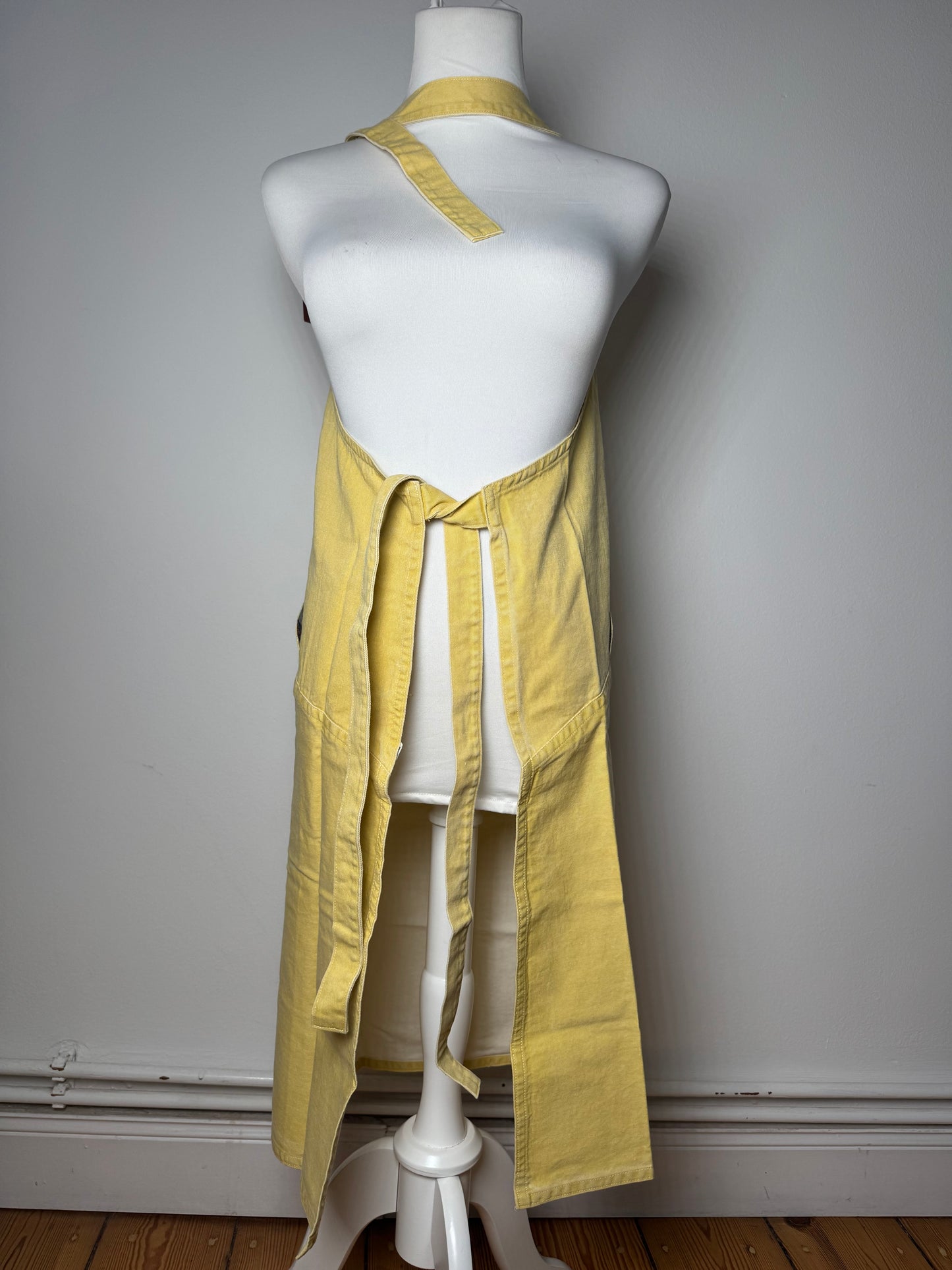 Vintage Issey Miyake Cotton dress yellow M