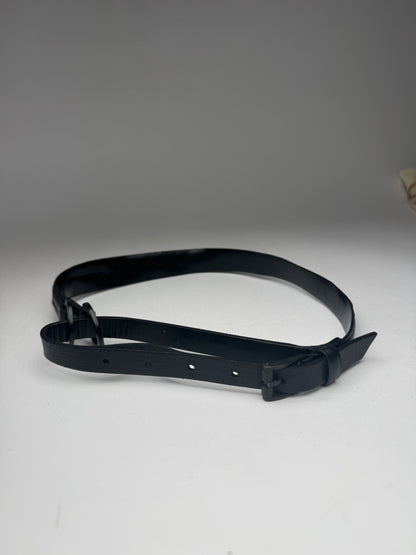 Vintage Gucci Leather belt black