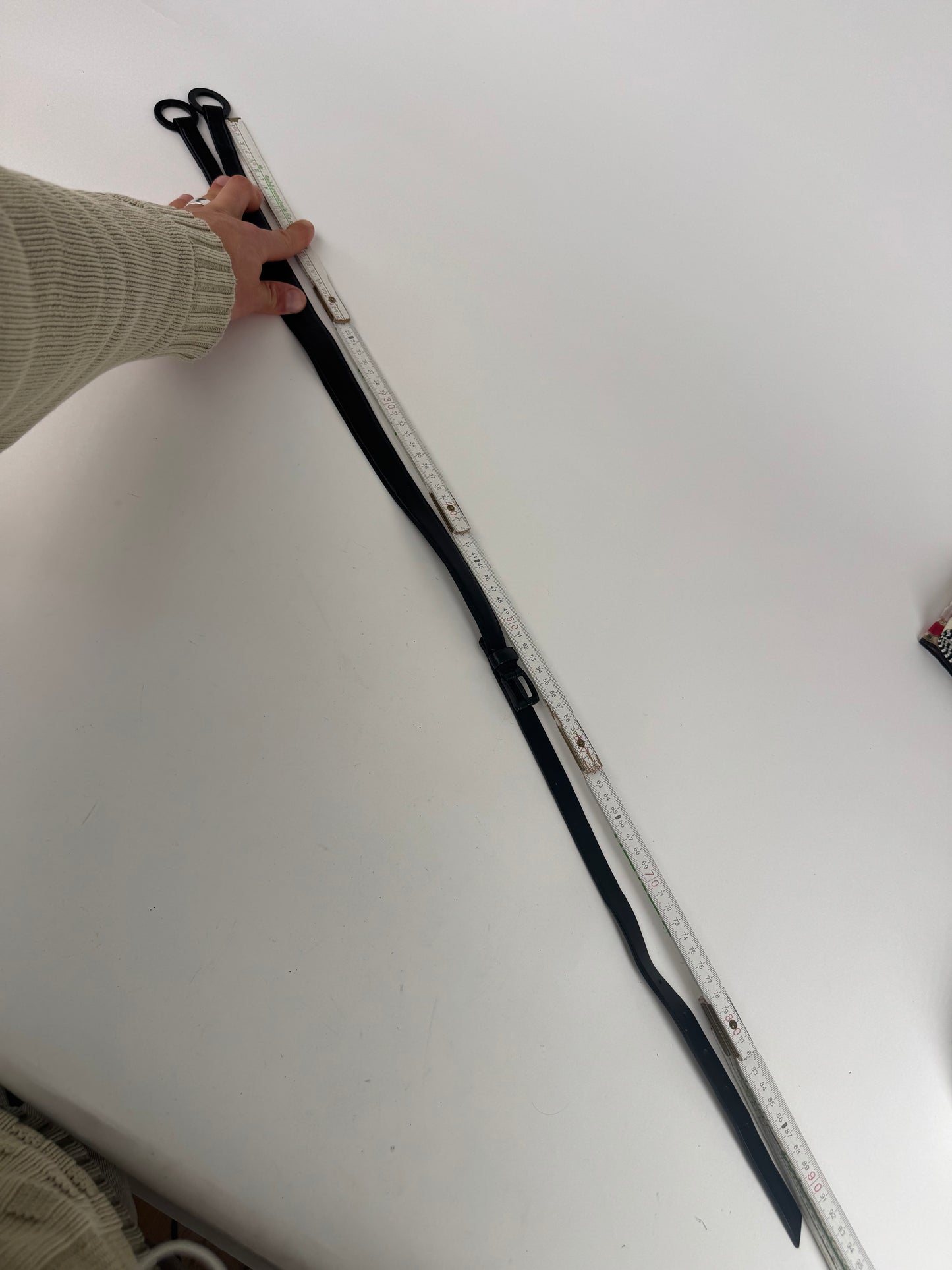 Vintage Gucci Leather belt black