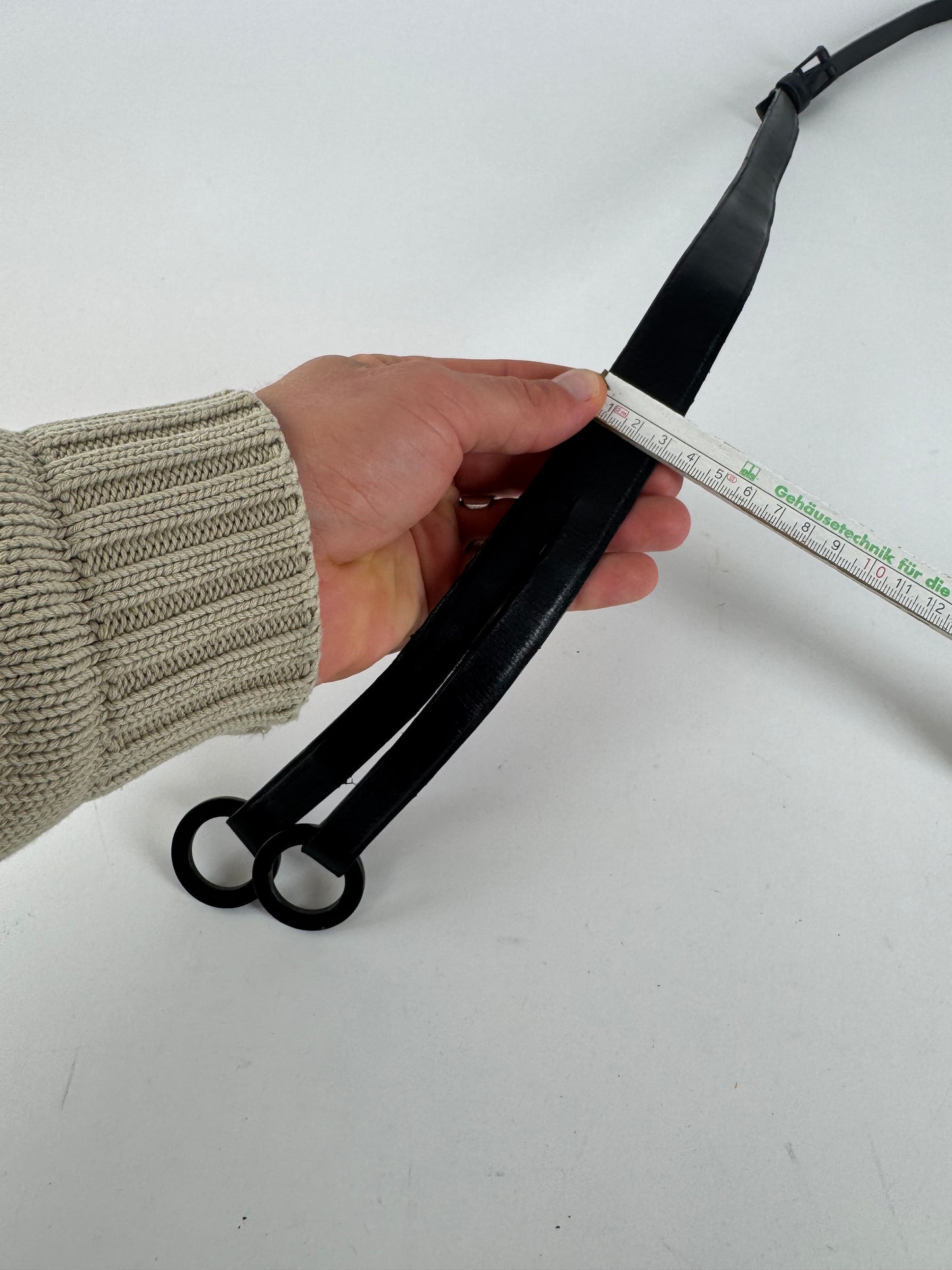 Vintage Gucci Leather belt black