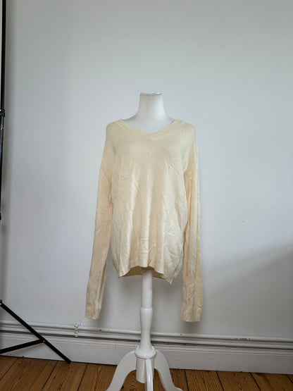 Vintage Gucci Cotton Sweater Cream M