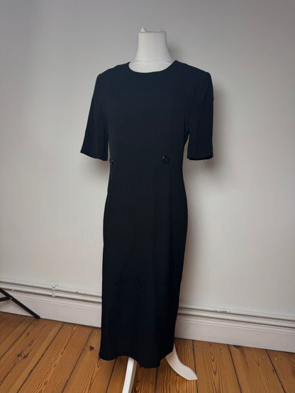 Vintage Givenchy wool Dress black m/L