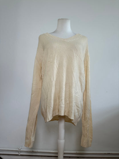 Vintage Gucci Cotton Sweater Cream M