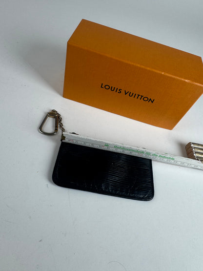 Vintage Louis Vuitton Le Dauphine EPI leather Card holder black