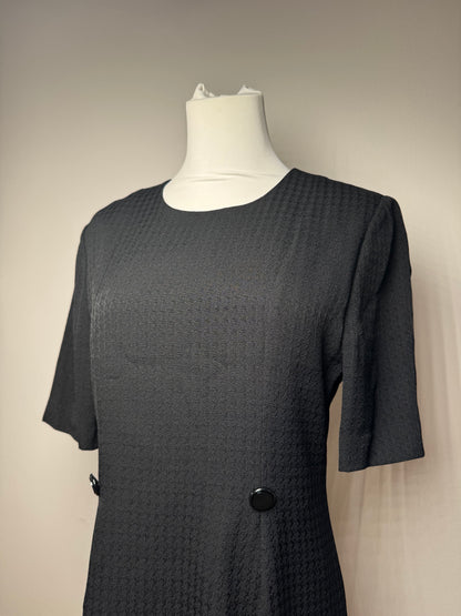 Vintage Givenchy wool Dress black m/L