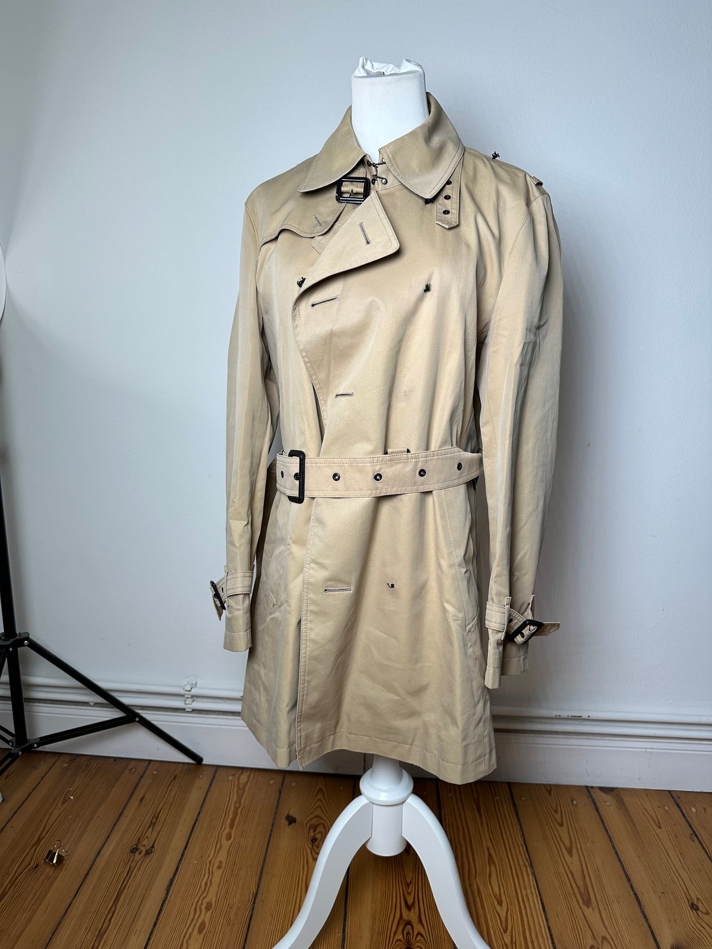 Vintage Burberry Trench Coat Beige M