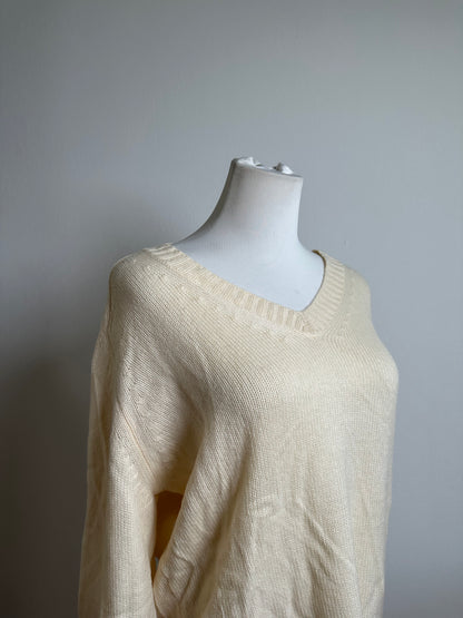 Vintage Gucci Cotton Sweater Cream M