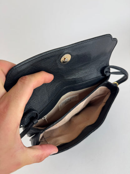 Sac vintage en cuir Givenchy 2 Way noir