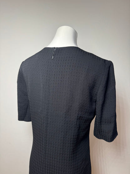 Vintage Givenchy wool Dress black m/L