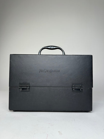 Vintage Yves Saint Laurent Beauté Vanity Case Black