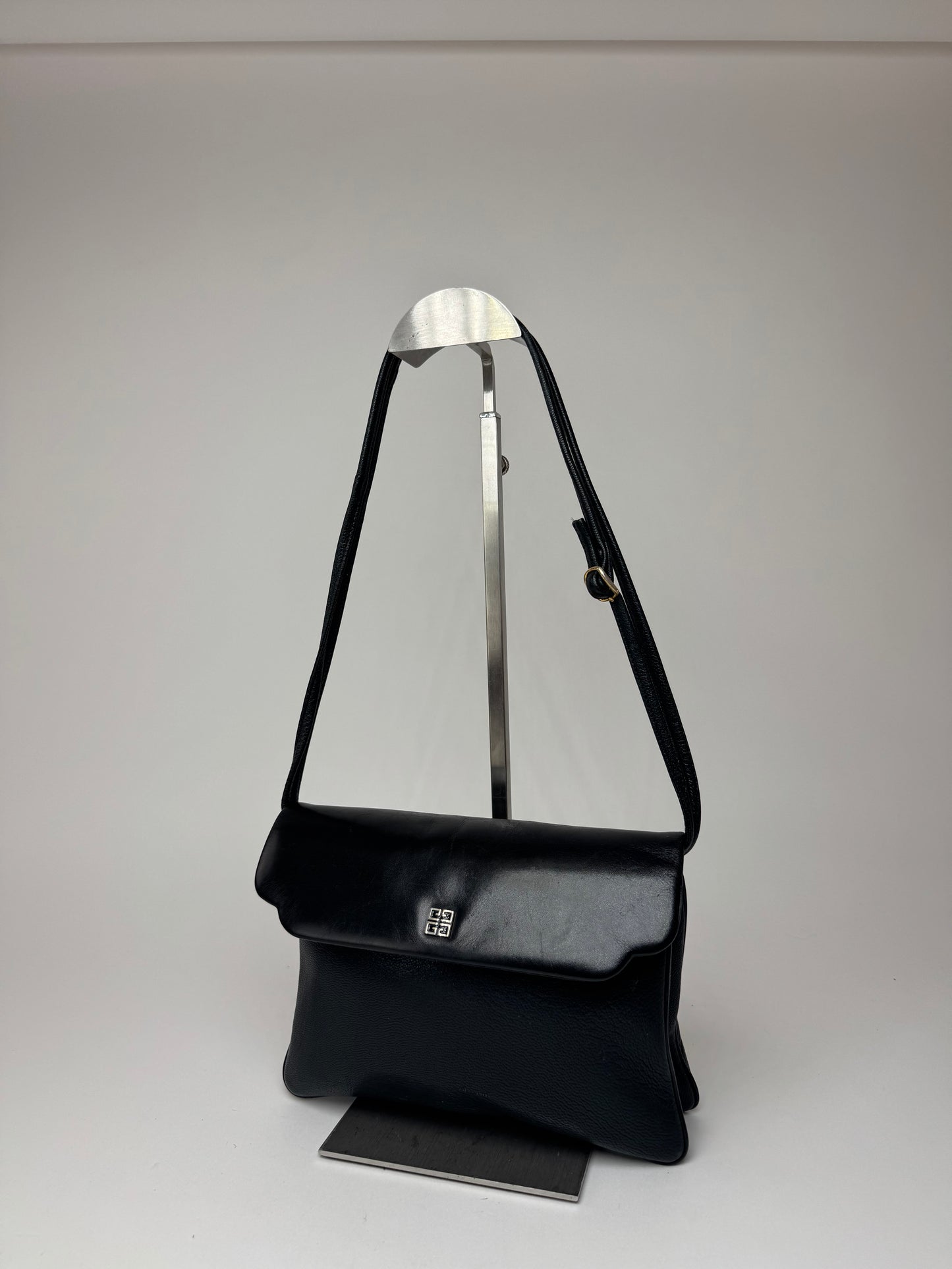 Sac vintage en cuir Givenchy 2 Way noir