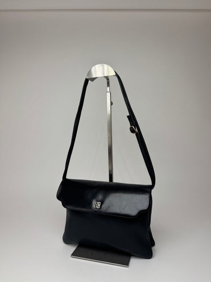 Sac vintage en cuir Givenchy 2 Way noir