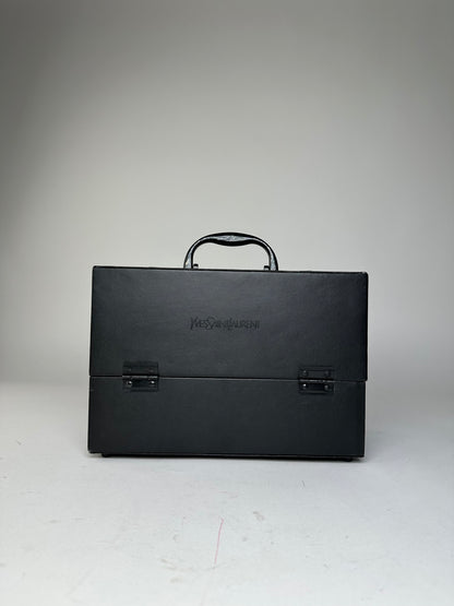 Vintage Yves Saint Laurent Beauté Vanity Case Black