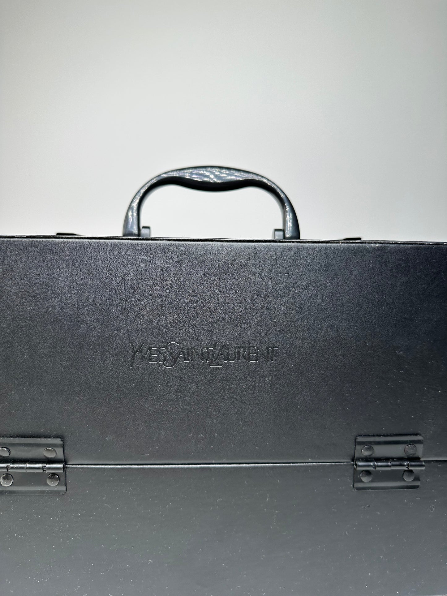 Vintage Yves Saint Laurent Beauté Vanity Case Black