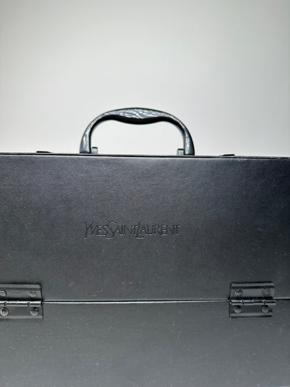 Vintage Yves Saint Laurent Beauté Vanity Case Black