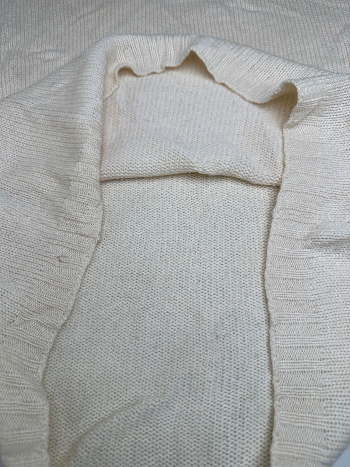 Vintage Gucci Cotton Sweater Cream M