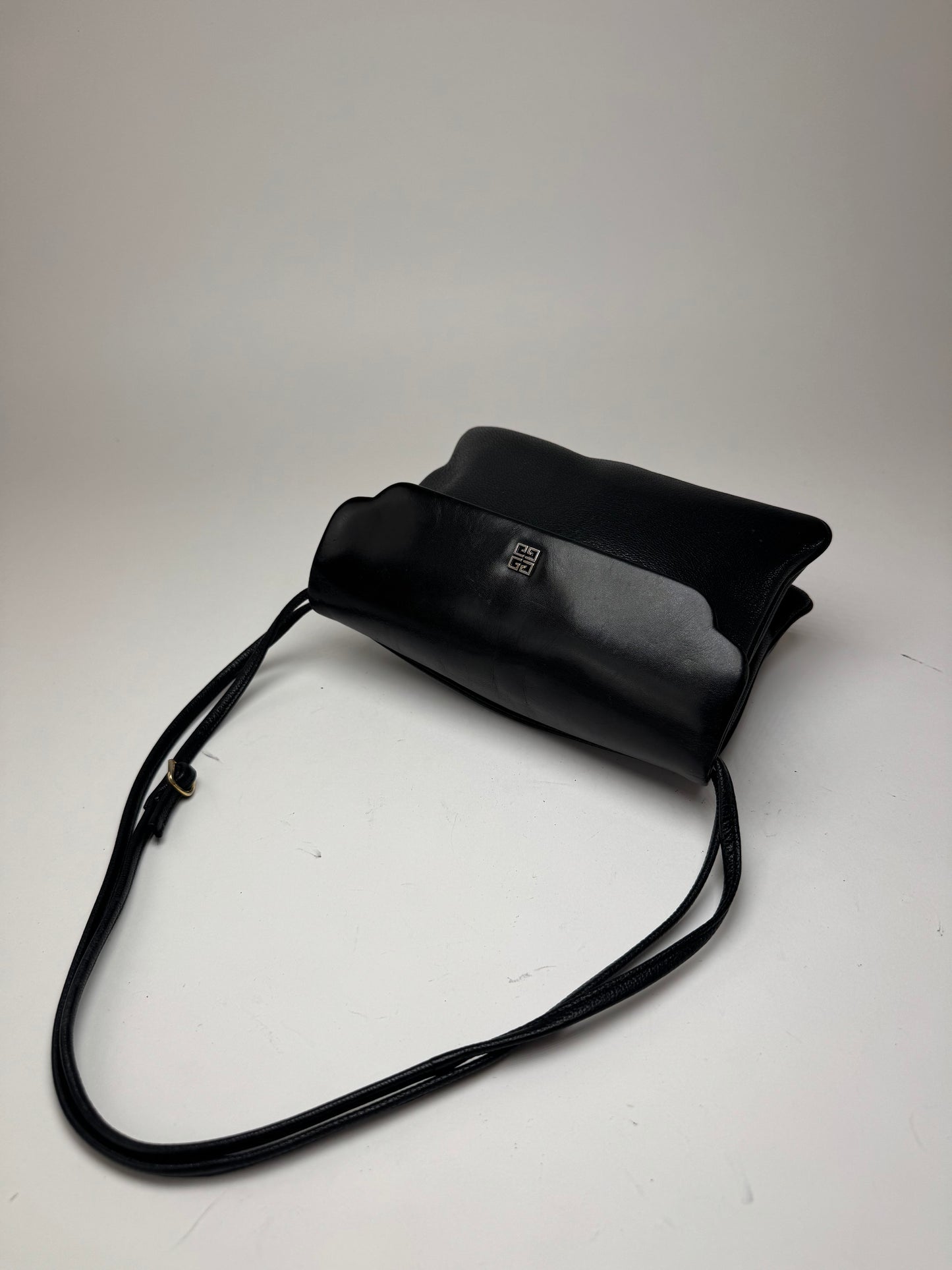 Sac vintage en cuir Givenchy 2 Way noir