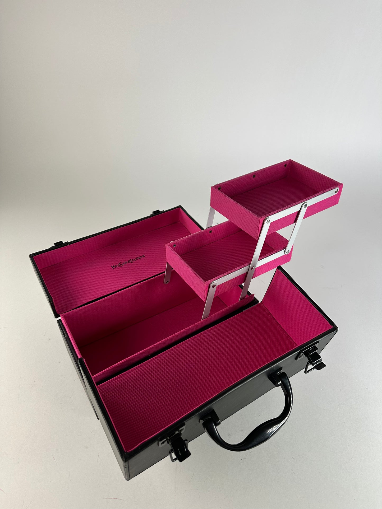 Vintage Yves Saint Laurent Beauté Vanity Case Black
