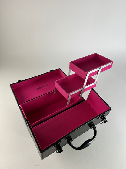 Vintage Yves Saint Laurent Beauté Vanity Case Black