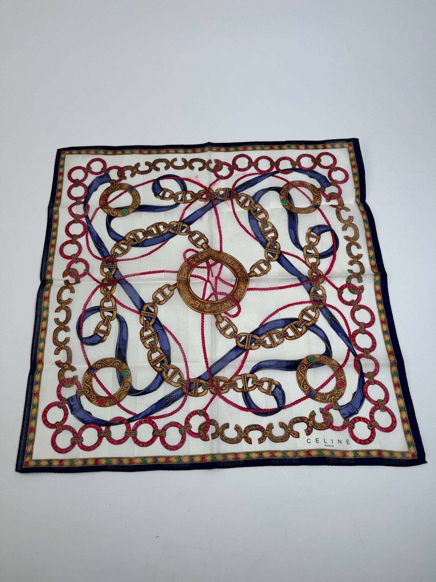 Vintage Celine Scarf baroque