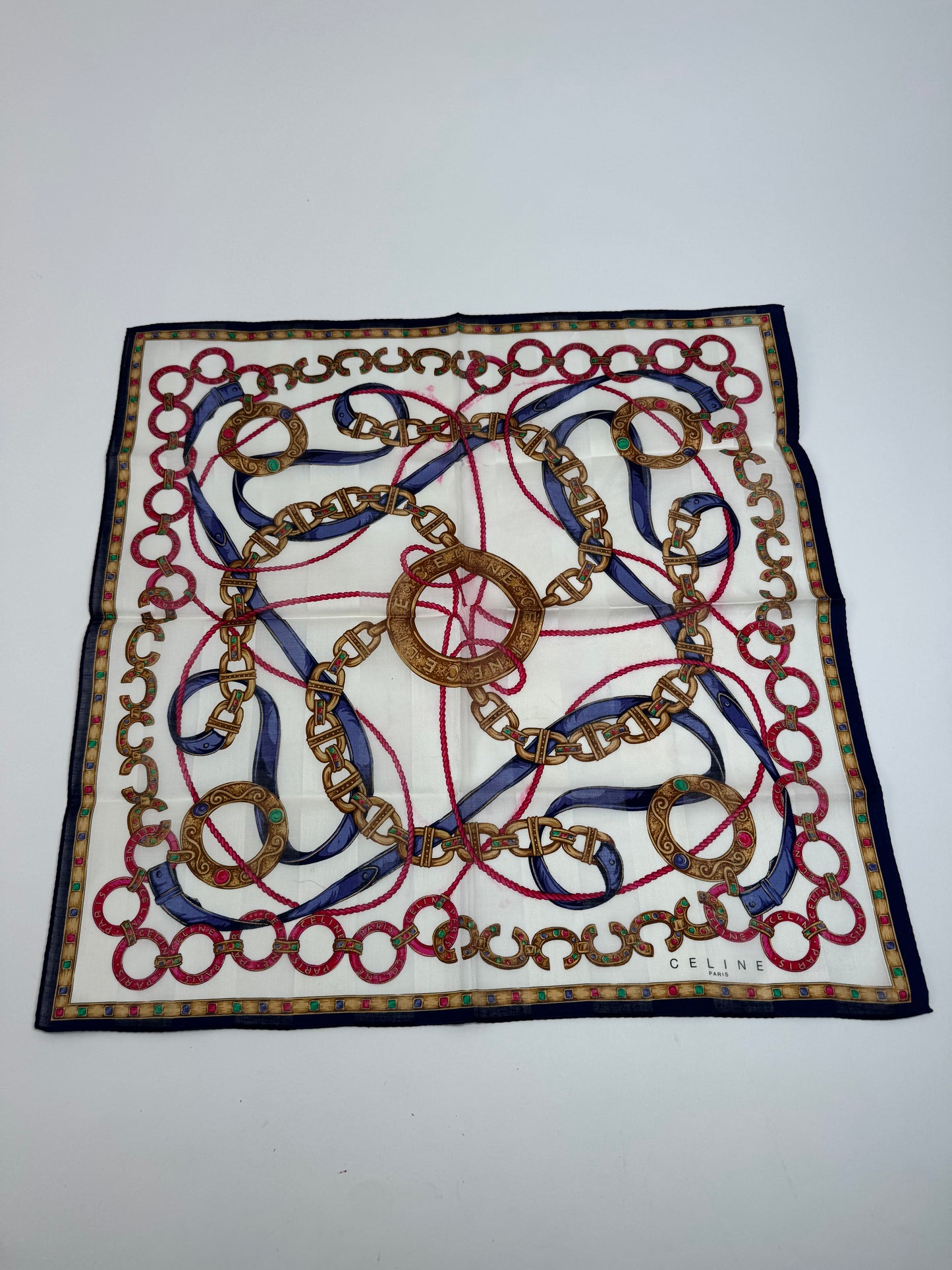 Vintage Celine Scarf baroque
