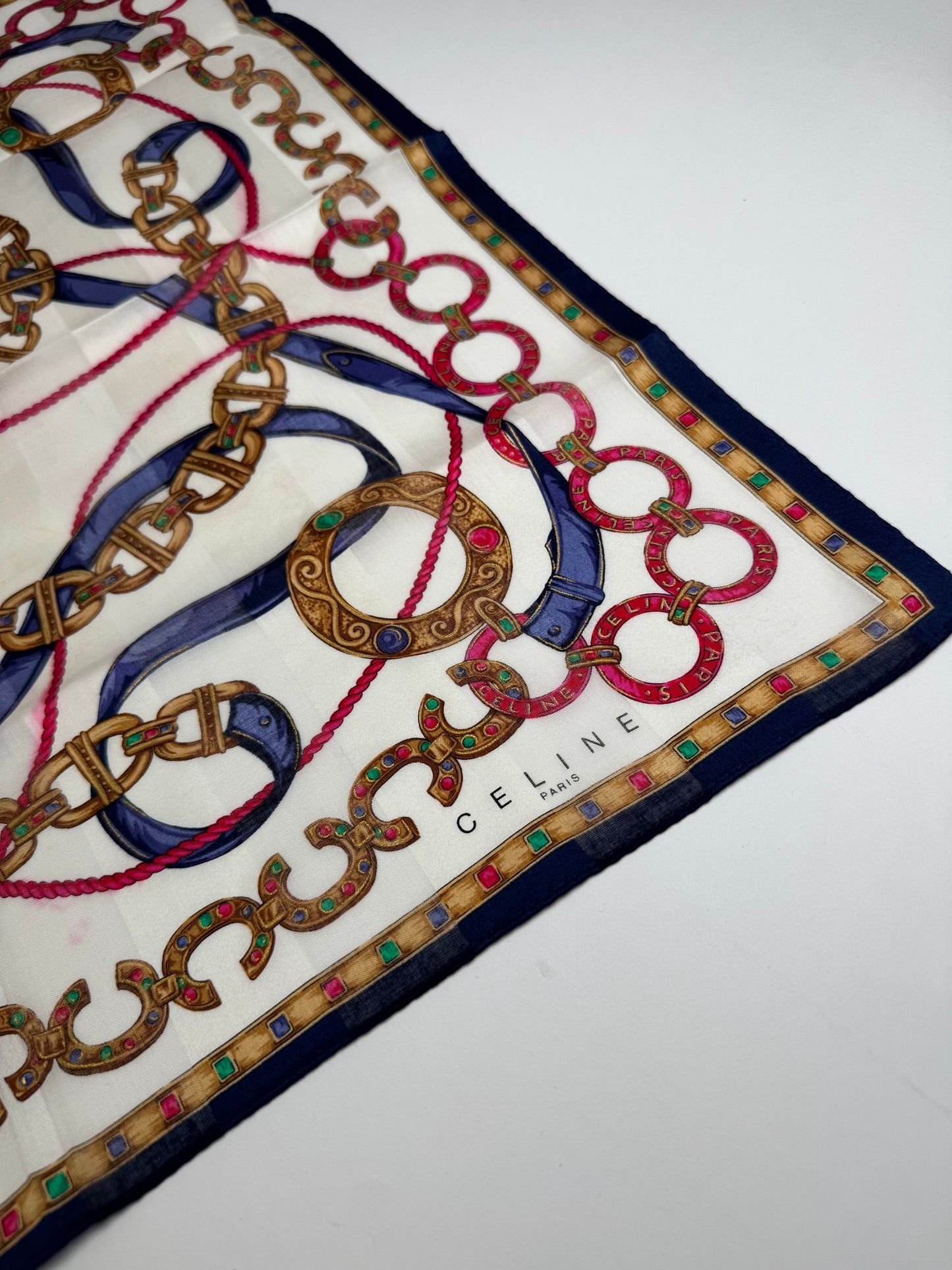 Vintage Celine Scarf baroque