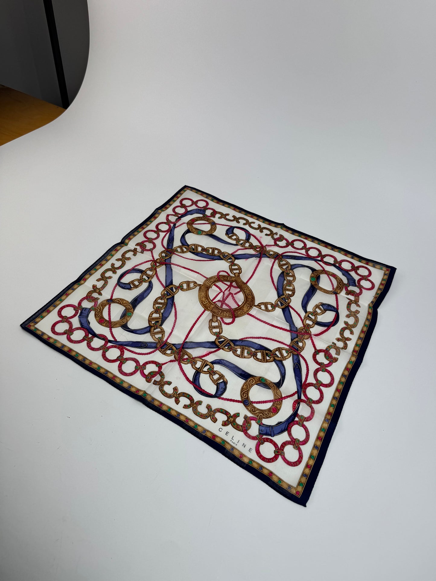 Vintage Celine Scarf baroque