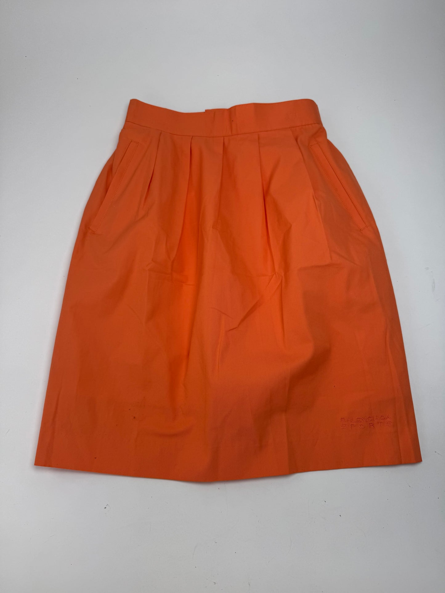Vintage Balenciaga Skirt Orange 36/S