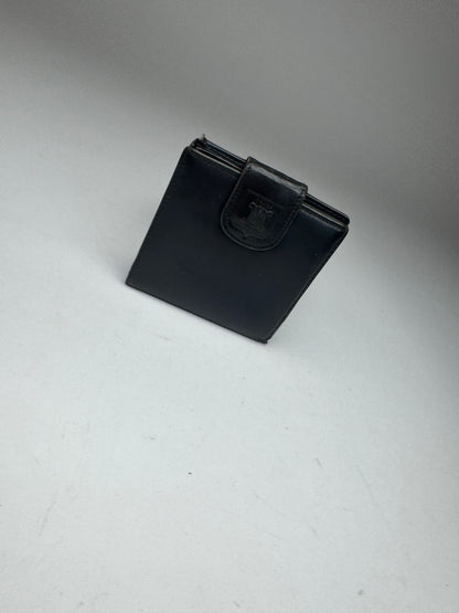 Vintage Celine Paris leather Wallet navy